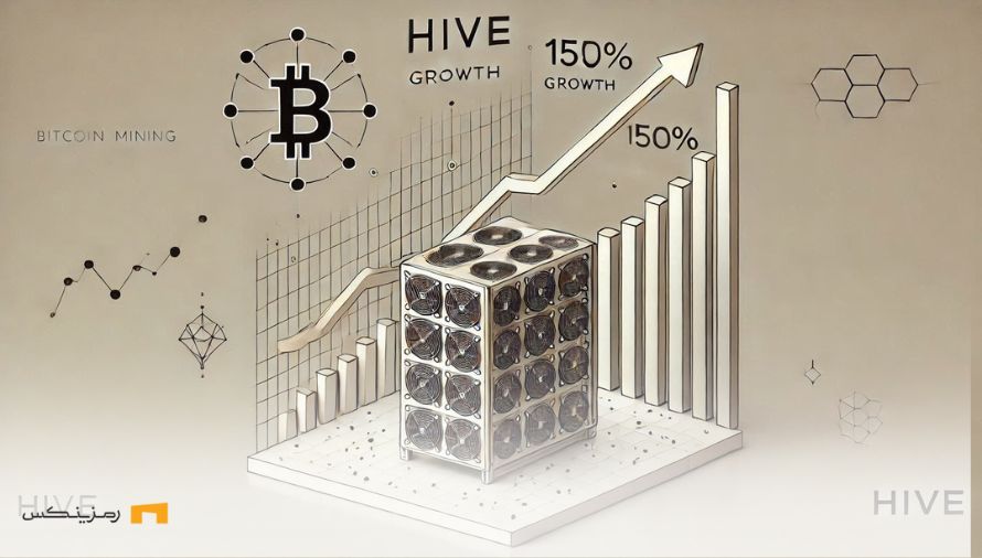شرکت استخراج HIVE برنامه رشد ۱۵۰ درصدی در ۲۰۲۵ را اعلام کرد