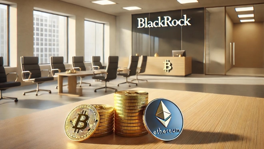 بلکراک امروز ۲۴۰ میلیون دلار بیتکوین و ۵۴ میلیون دلار اتریوم خرید