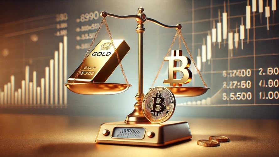 رکورد تاریخی طلا و نزول بیت کوین