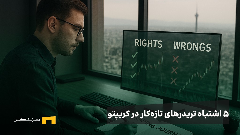 ۵ اشتباه متداول سرمایهگذاران تازهکار در کریپتو (و روشهای پیشگیری واقعی
