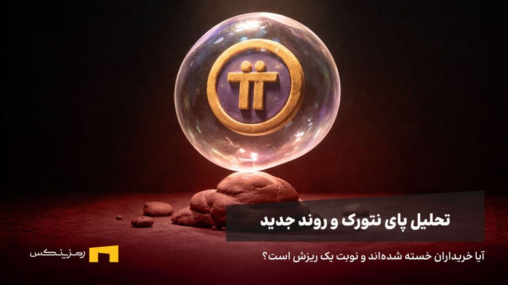 پای نتورک در یک حباب قرار گرفته است.